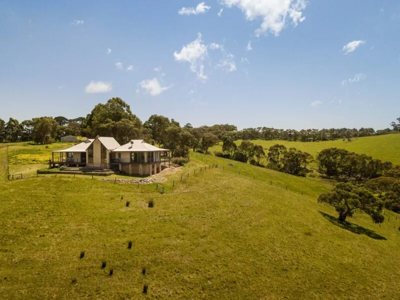 Aerial View of Old Coach Road Estate, Luxury Fleurieu Peninsula Accomodation